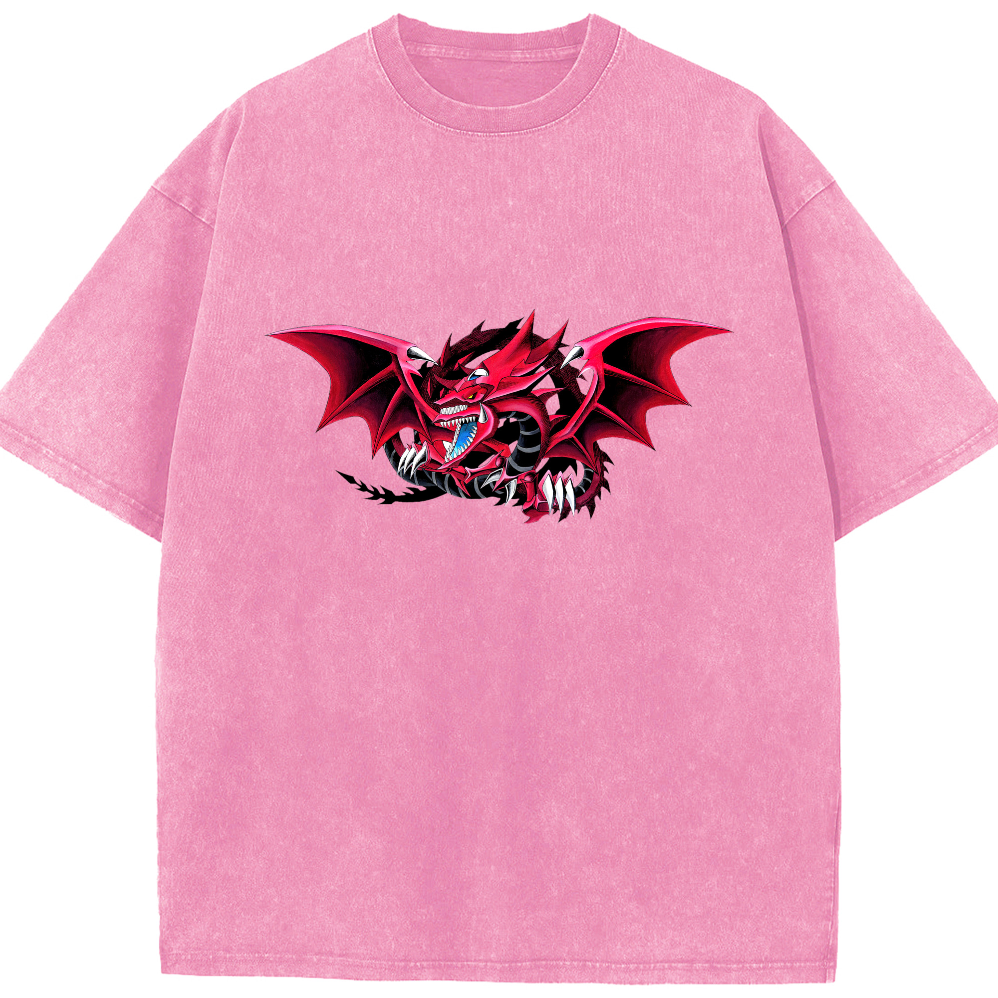 （画像用） 遊☆戯☆王 Yu-Gi-Oh! 綿100% ヴィンテージ風 半袖Tシャツ（フロントプリント）